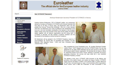 Desktop Screenshot of euroleather.com